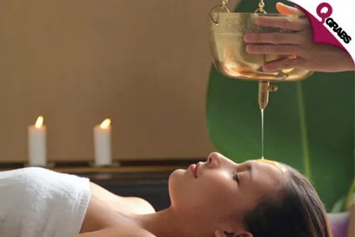 For QR150 Get a Shirodhara Treatment, Body Steam, Hair Wash and Back Massage OR Foot Reflexology OR for QR315 Get a Turkish Bath, Facial Clean, Blow Dry & Hair Cut! (QR300/QR630 Value)